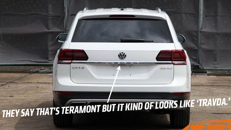 Illustration for article titled This Looks Like Volkswagenâs New Big SUV And It Might Be Called âTeramont'
